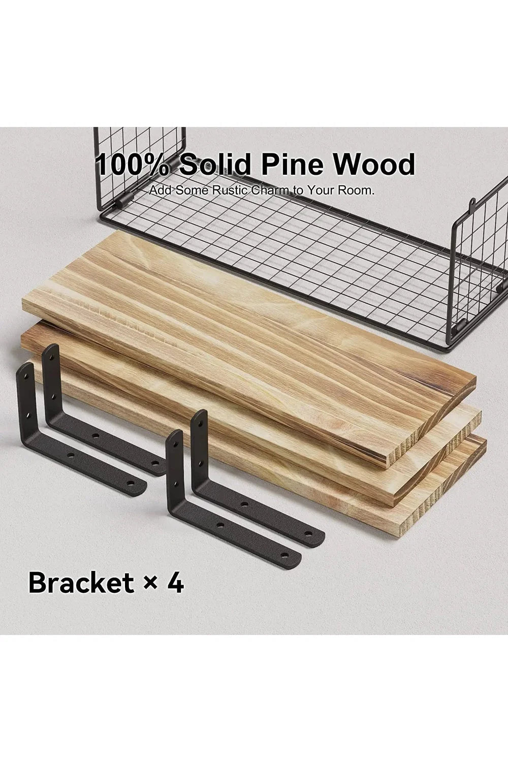 Lisslune | floating bathroom shelves