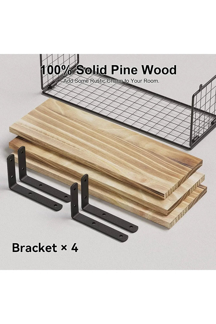 Lisslune | floating bathroom shelves