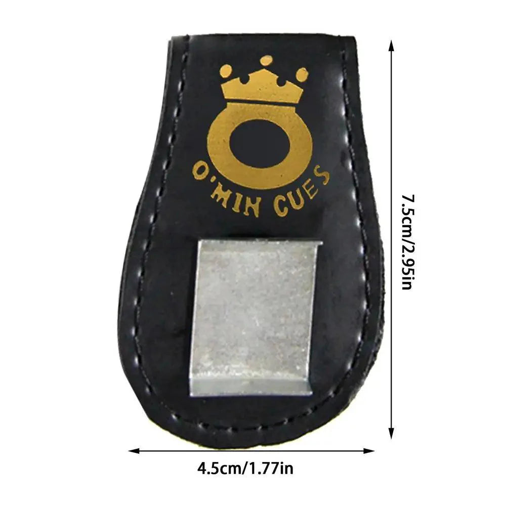 Lisslune | Magnetic Clip-On Pool Cue Chalk Holder with Secure Closure