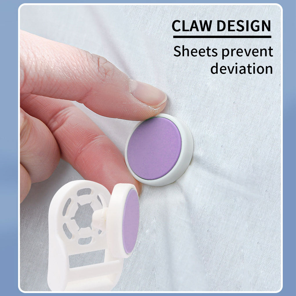 Lisslune | 4pcs Adjustable Bed Sheet Clips