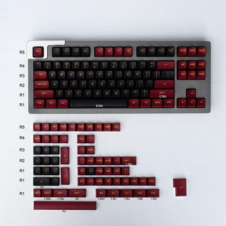 Lisslune | Upgrade your keyboard aesthetic with 150 MSA dual-color keycaps