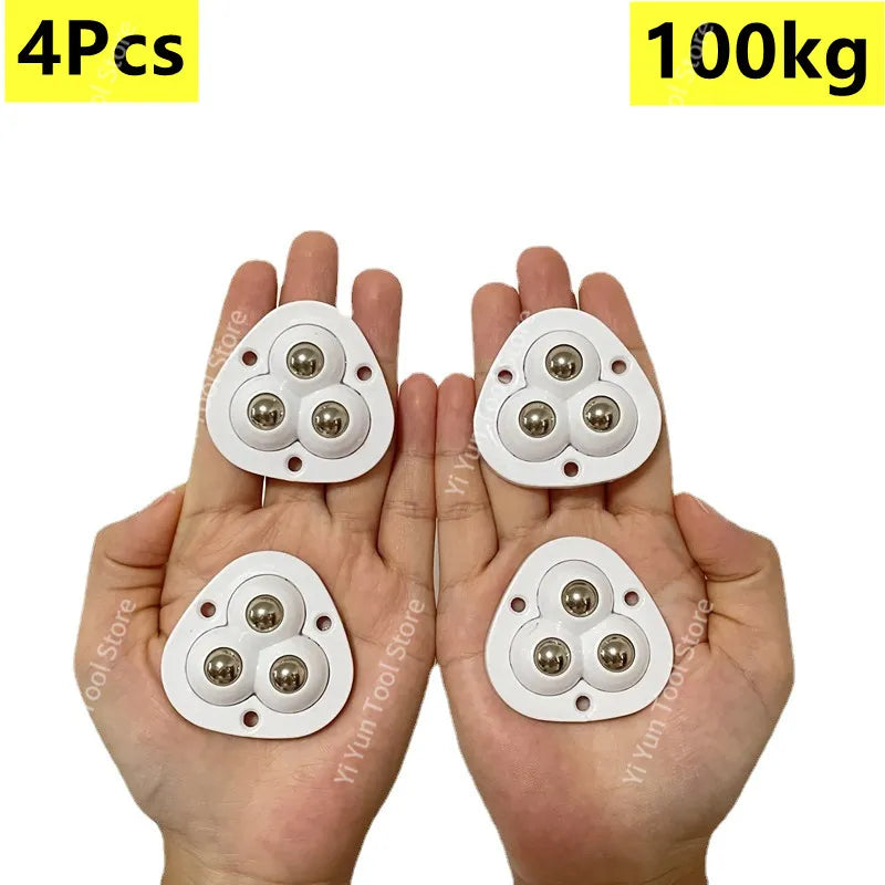 Lisslune | Self-Adhesive Full Rotating Furniture Mover Wheel Rollers
