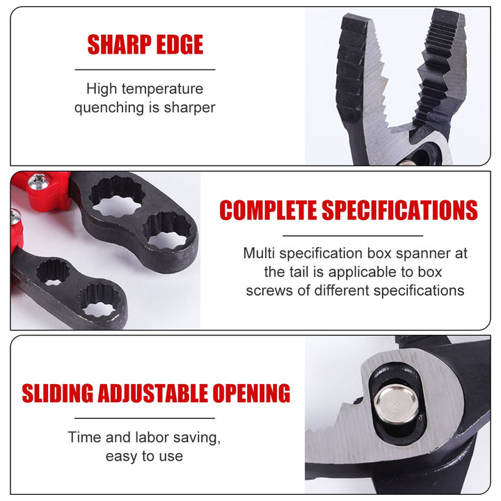 Lisslune | Multi Task Quick Remove Wrench Plier
