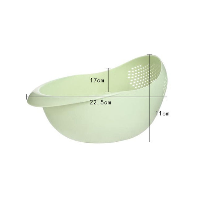 Lisslune | 2in1 Easy Rice Drainer Basket