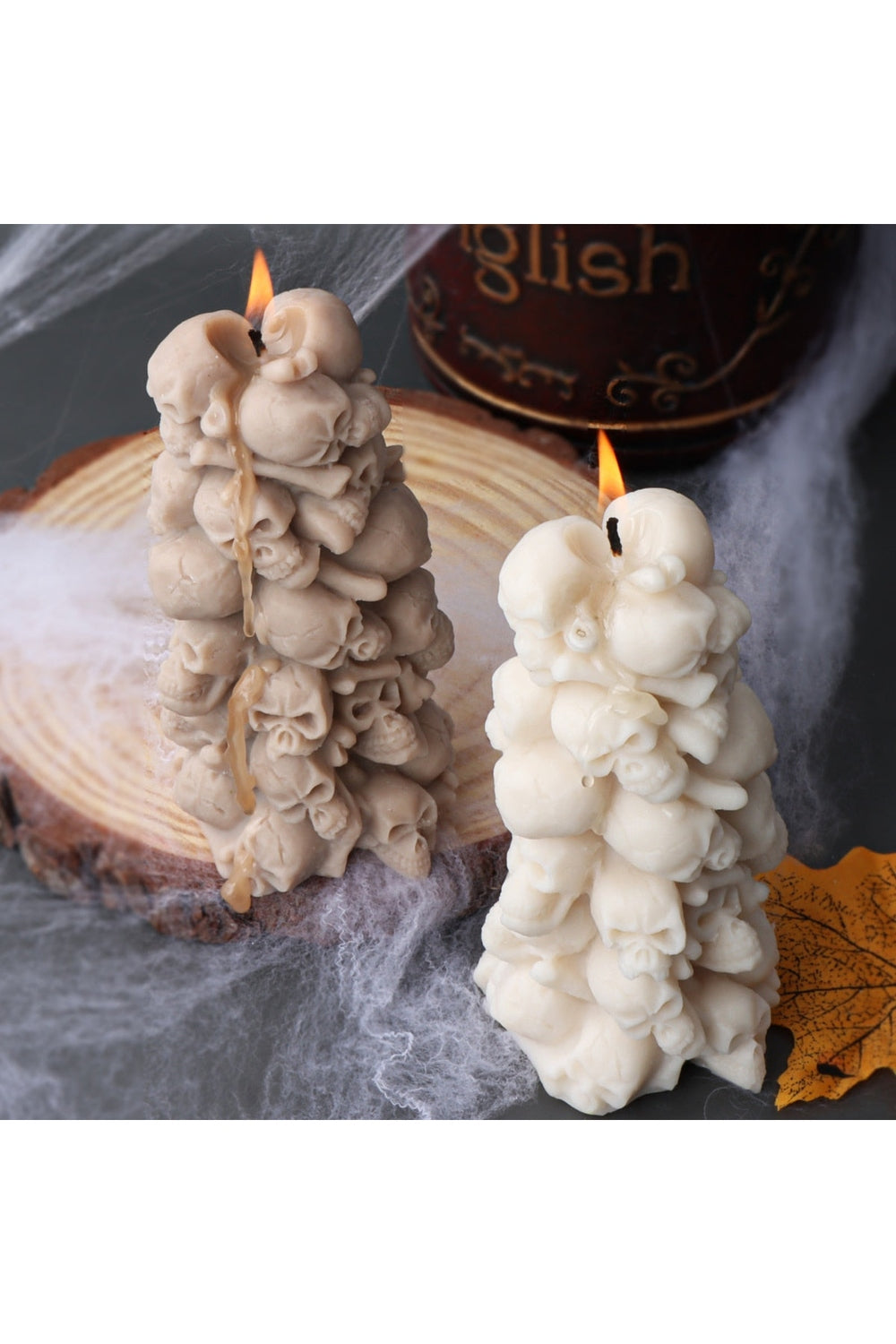 Lisslune | Skeleton Tower Candle Shape