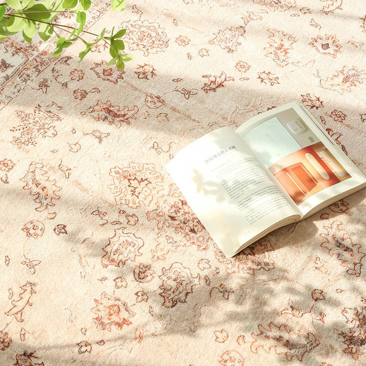 Rynx | Persian large living room rug Comfortable soft bedroom fluffy rug modern home decor aesthetic coffee table rugs IG