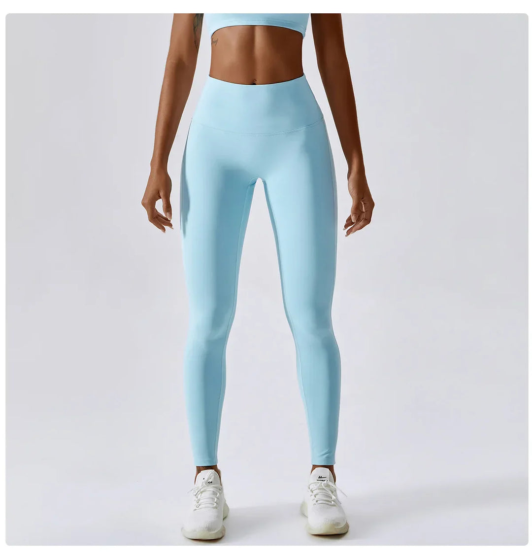 Lisslune | Breathable Push-Up Yoga Leggings with Peach Lift