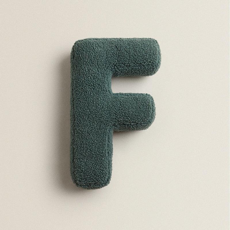Lisslune | Delightful English Letters Plush Cushion - Cozy Home Accessory