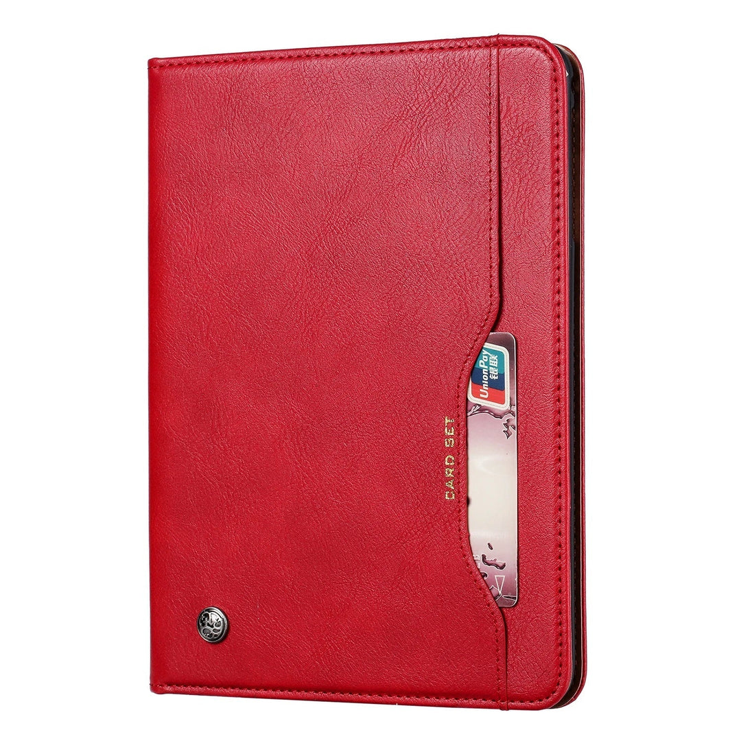 Lisslune | Leather Flip Case for iPad 9.7 (2017-2018), 10.2 (7th/8th Gen), Air 2/3/4, Pro 9.7/10.5/11 - Waterproof, Shockproof, Business Tablet Case