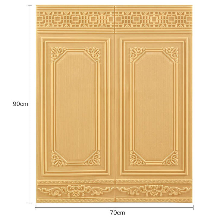 Lisslune | 3D Self-Adhesive Antique Accent Wall Sticker