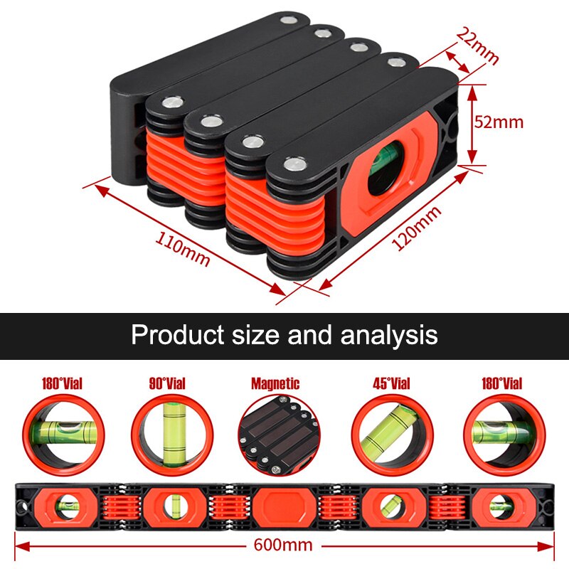 Lisslune | Multi-Angle Precise Leveling Foldable Measurement Tool