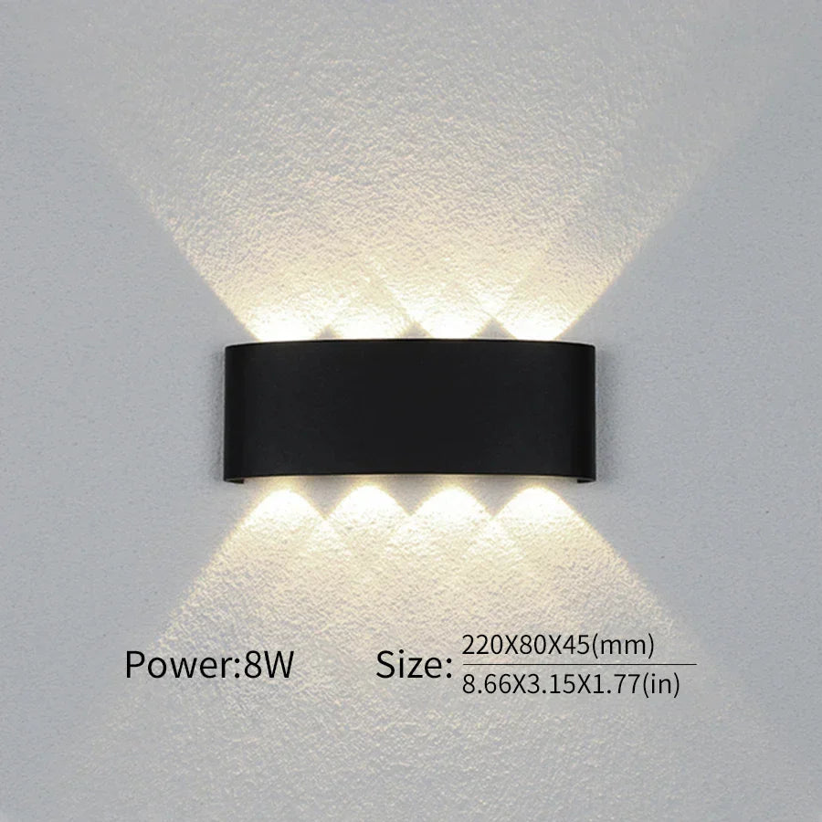 Lisslune | Modern Lighting, Indoor or Outdoor: The versatile LED wall lamp