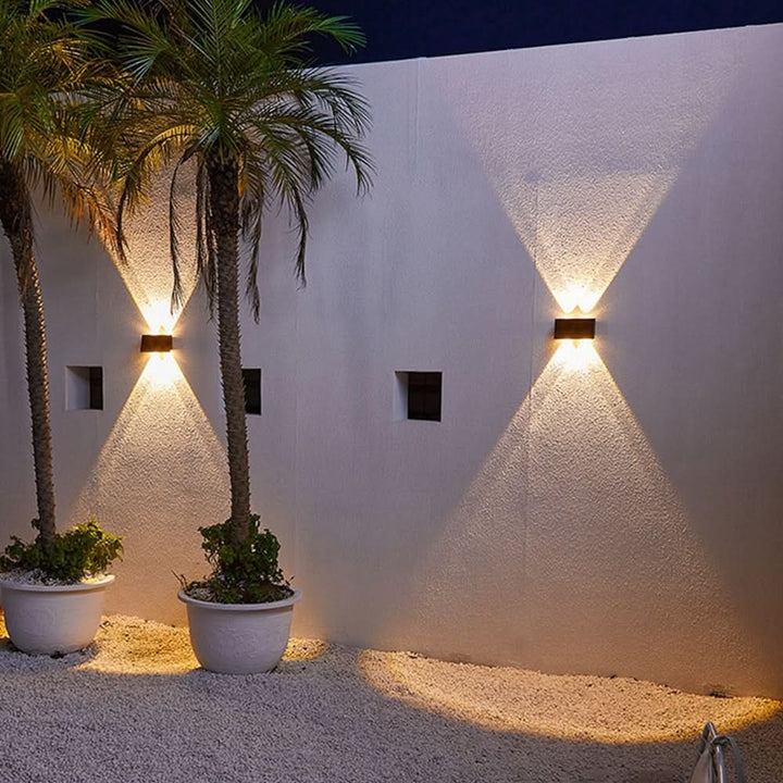 Lisslune | Solar LED Waterproof Outdoor Wall Lamp