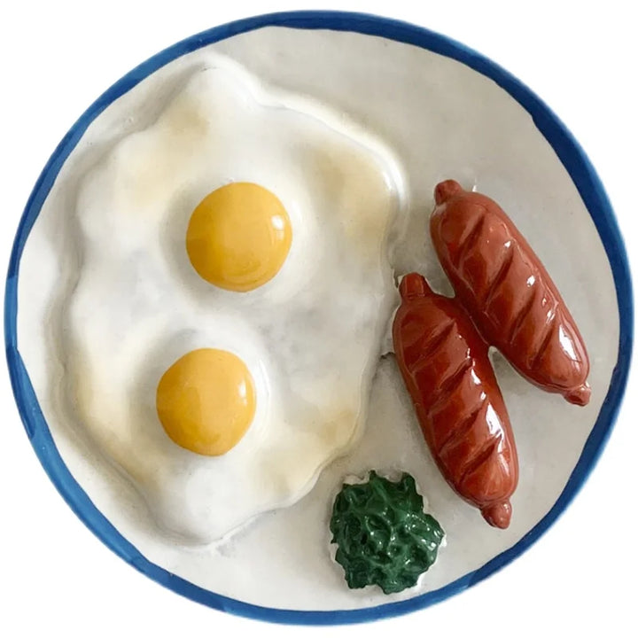 Rynx | Korean in the breakfast refrigerator sticker magnet food Nordic magnetic decoration iron-absorbing stone coffee machine