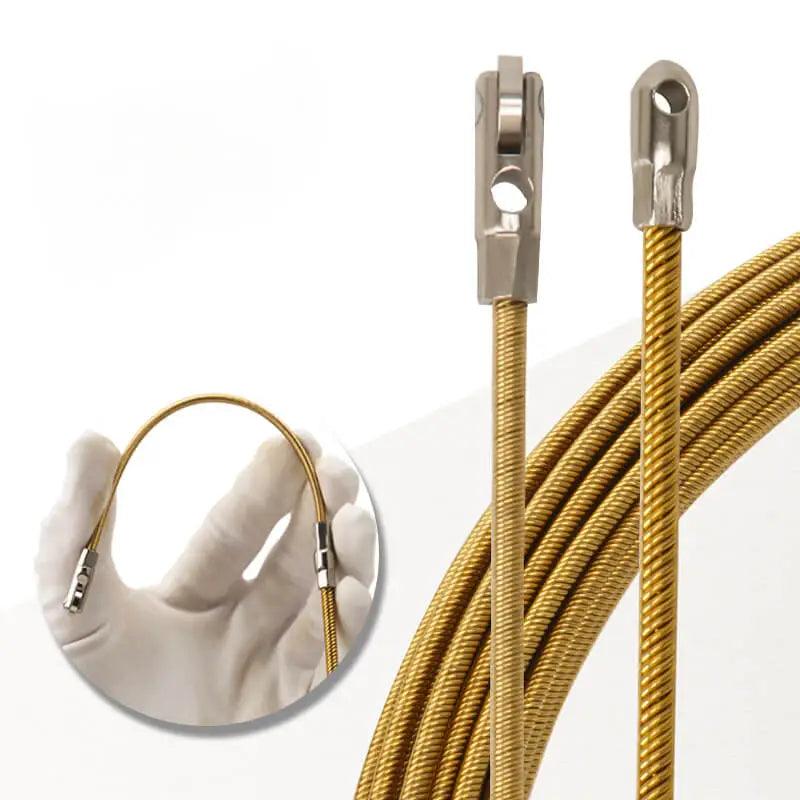 Lisslune | Ultimate Spring Steel Cable Threading Installation Kit - All-in-One Solution