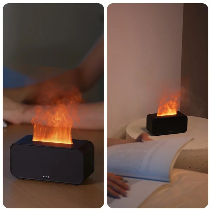 Lisslune | Machine Ultrasonic Flame Humidifier