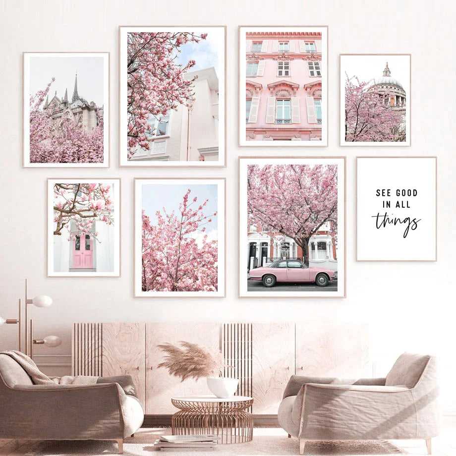 Lisslune | Floral Canvas Poster