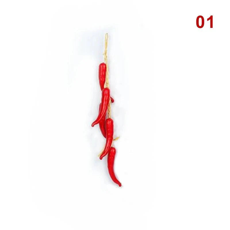 Lisslune | Realistic Hanging Foam Fruit and Seafood Decoration for Home and Event Enhancement