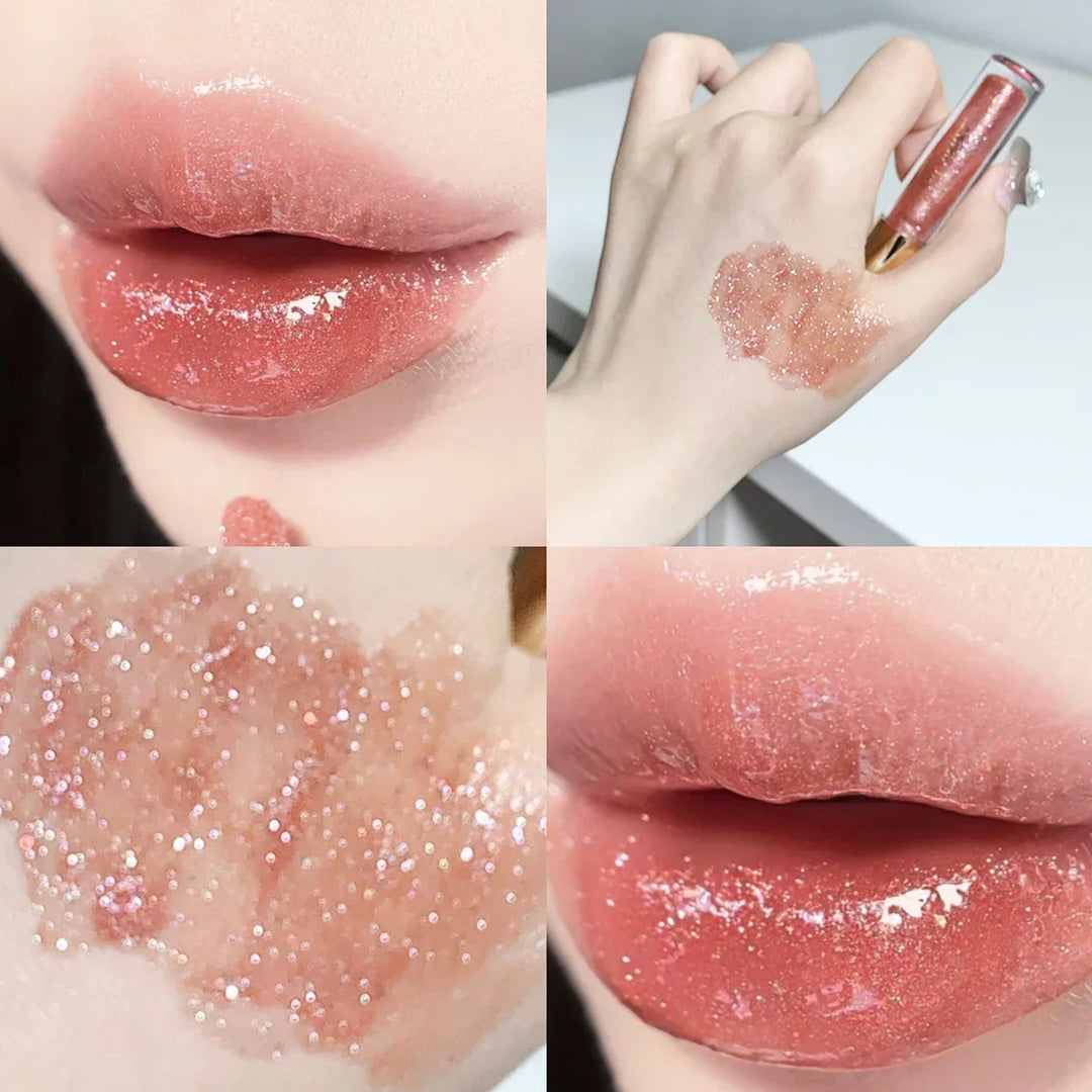 Rynx | Moisturizing, volumizing and sparkling lip gloss, water-glossing mirror lip shine, moisturizing and hydrating lip oil for sensual lips