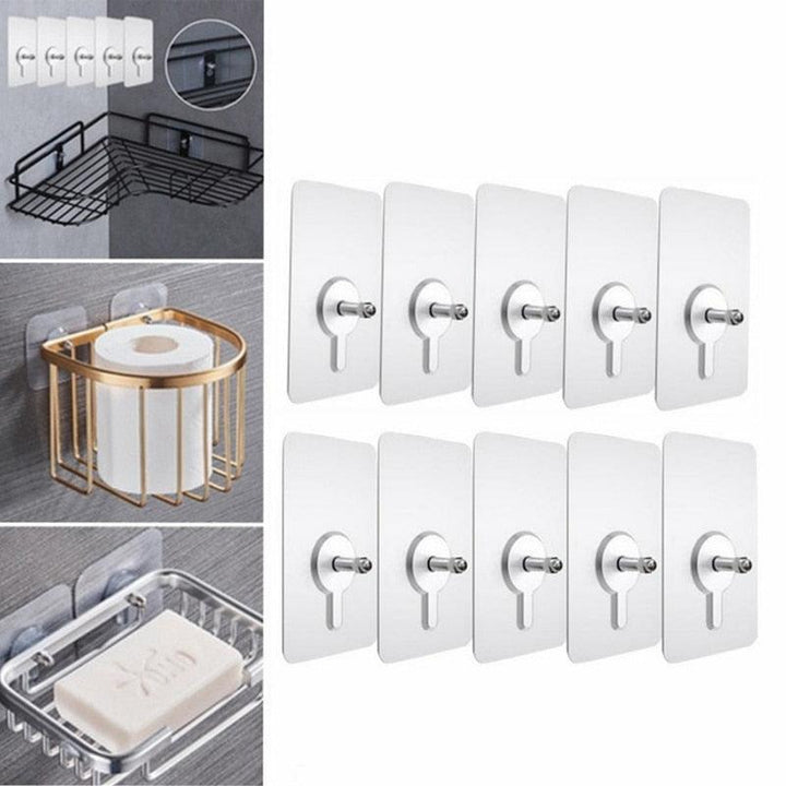 Lisslune | Suction Cup Wall Hook: Ultimate Space-Saving Organizer