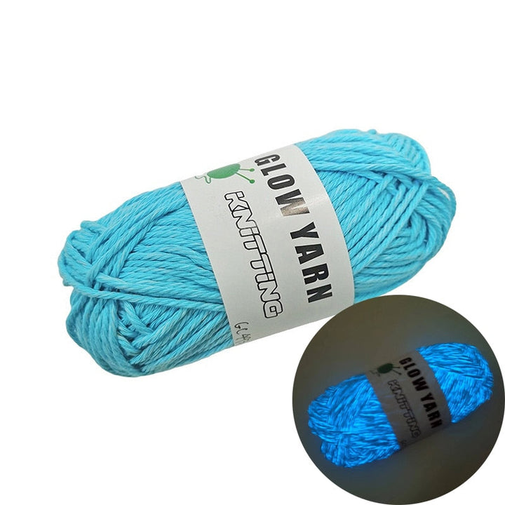 Lisslune | Sparkle Glow Luminous Knitting Yarn
