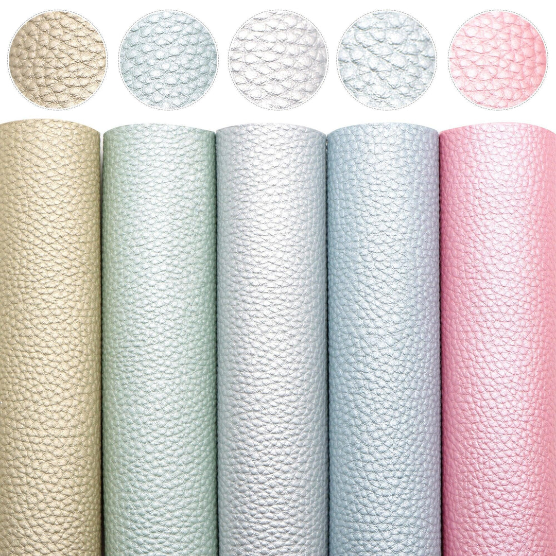 Lisslune | Sparkling Synthetic Leather Craft Set with Innovative Cutting Techniques