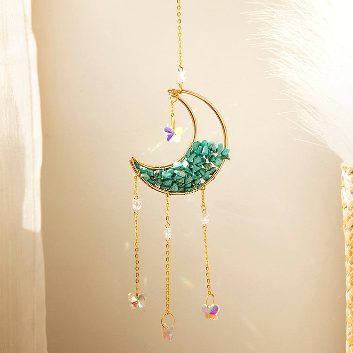 Lisslune | Crystal Sun Catcher Moon Decor