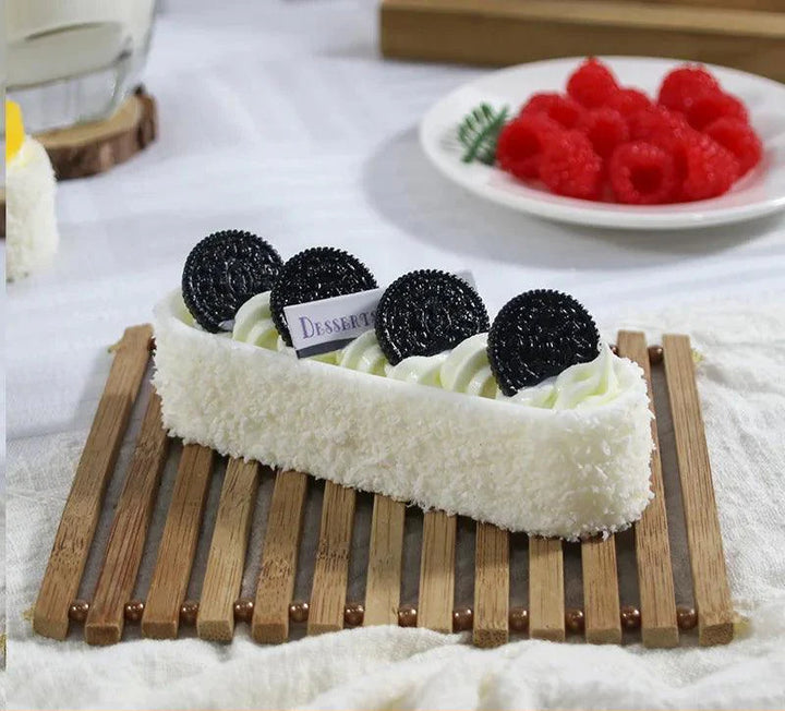 Lisslune | Lifelike Artificial Fruit Cake Model for Photography and Home Decoration - FCYY-043