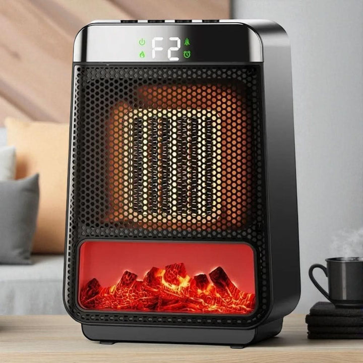 Lisslune | Compact Electric Heater with Adjustable Fan