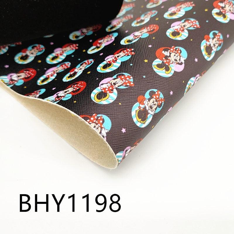Lisslune | Lively cartoon theme vinyl fabric for A4 crafting projects