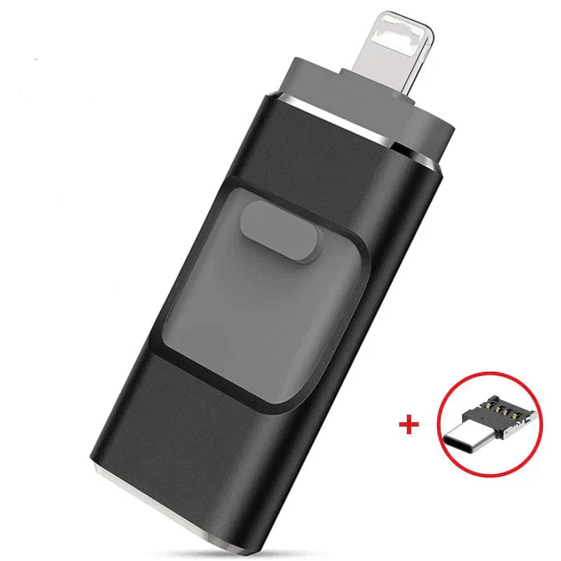 Lisslune | DataFlex 4-in-1 Memory Stick – USB Storage for Phone, Tablet and PC