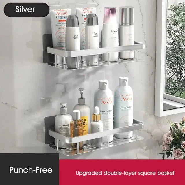 Lisslune | ORGANIRACK – Bathroom shelf without drilling