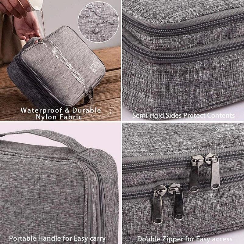 Lisslune | Ultimate Travel Tech Gear Organizer: Waterproof Protection for your Electronics