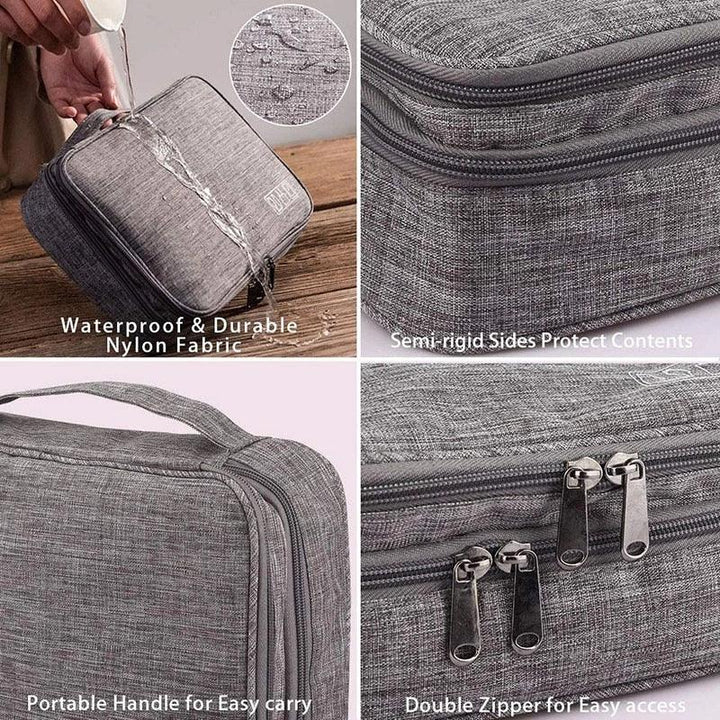 Lisslune | Ultimate Travel Tech Gear Organizer: Waterproof Protection for your Electronics