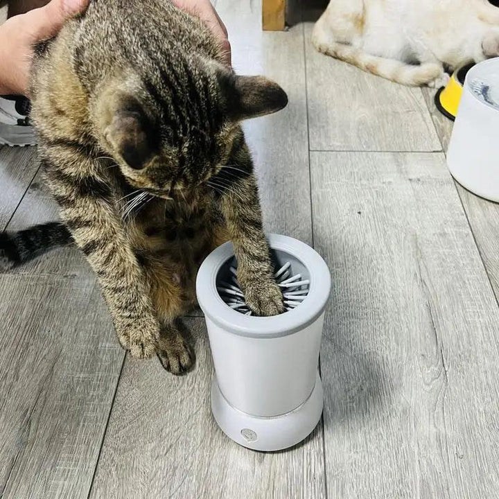 Lisslune | Rechargeable Electric Paw Cleaning Device for Dogs and Cats with Massage Function
