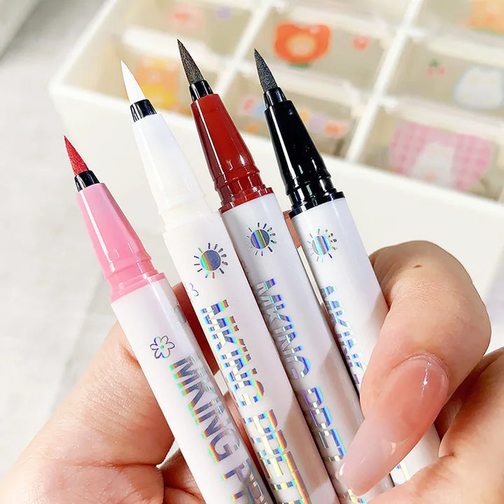 Rynx | Ultra-fine liquid eyeliner pen waterproof long-lasting blue red sweat-proof quick-drying matte eyeliner pen eye makeup cosmetics