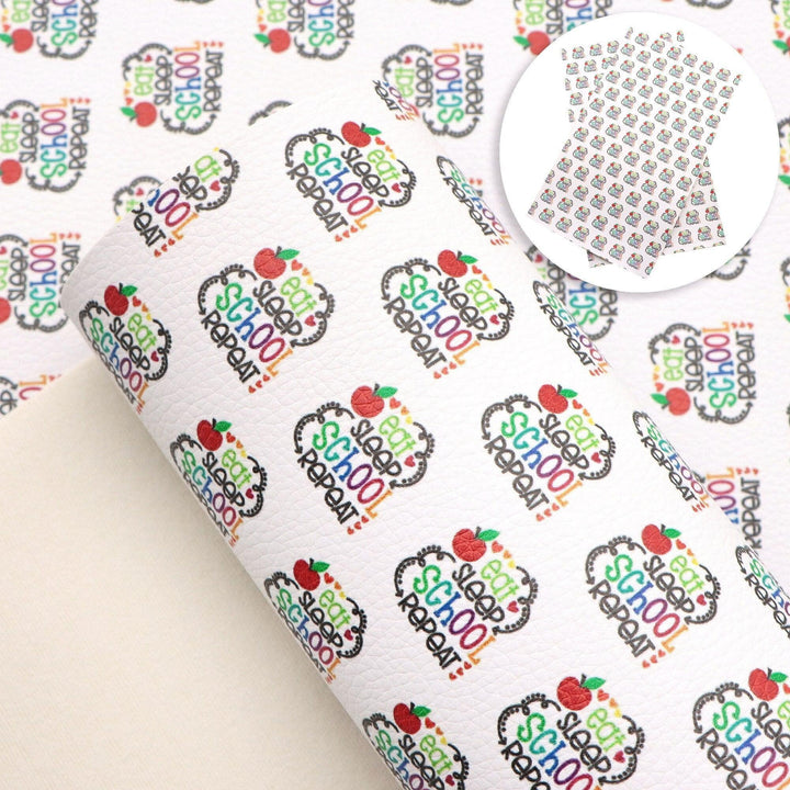 Lisslune | Lychee Delight Synthetic Leather Craft Sheets - Your Ultimate Creative Ally