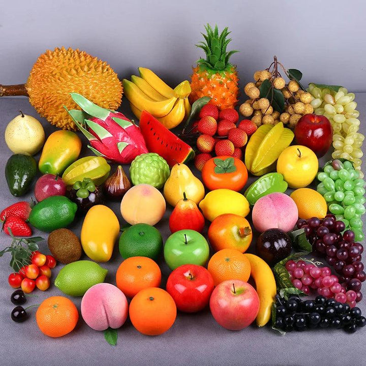Lisslune | Vibrant Faux Fruit Decor Set - 2-Piece