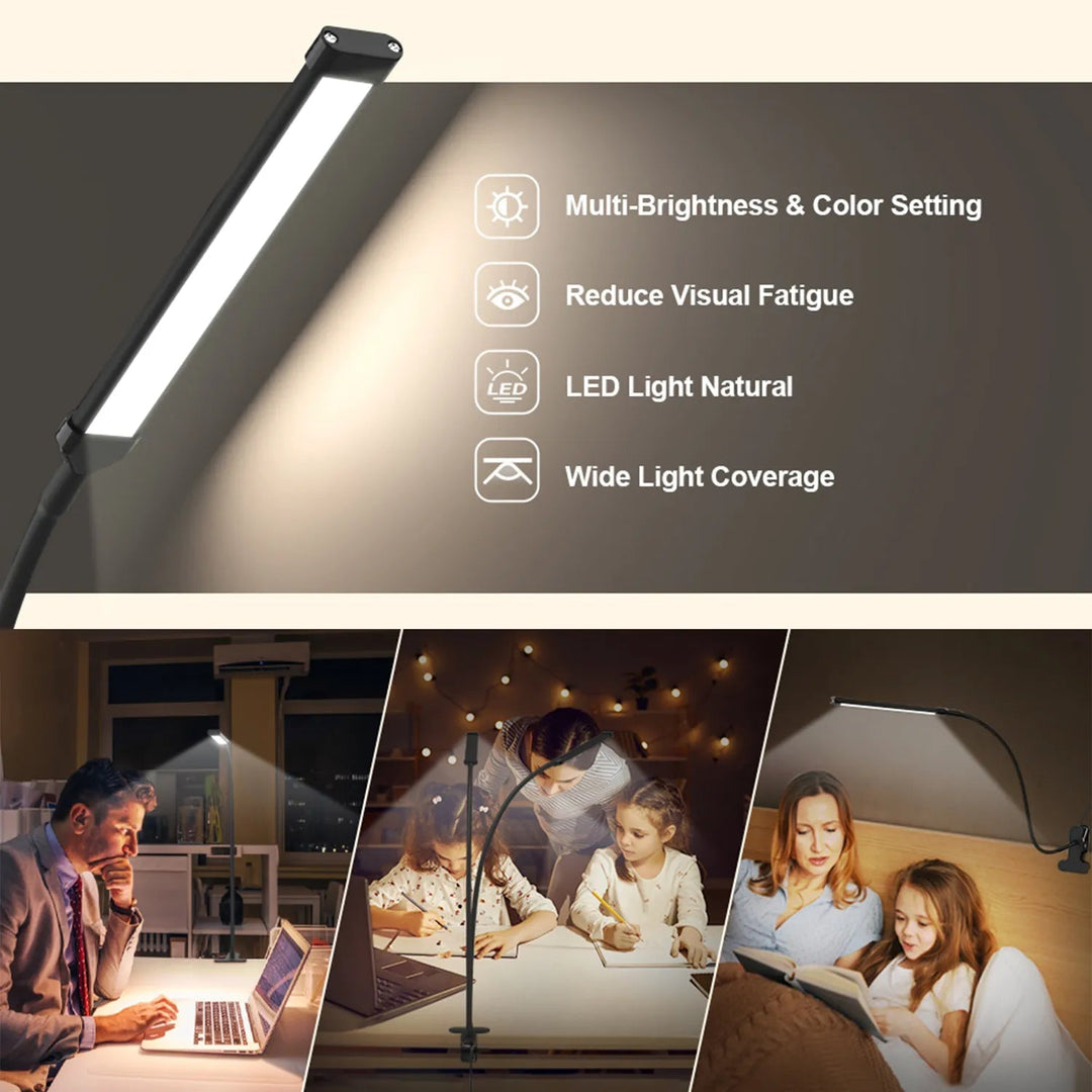 Lisslune | Adaptive Workspace Dimmable Flexible LED Lamp