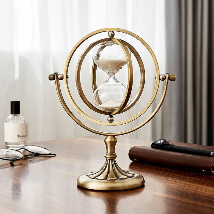 Lisslune | Time Charmer Metal Hourglass Decor
