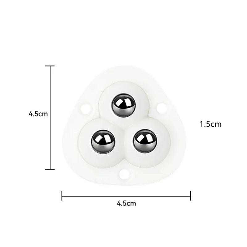 Lisslune | Self-Adhesive Full Rotating Furniture Mover Wheel Rollers
