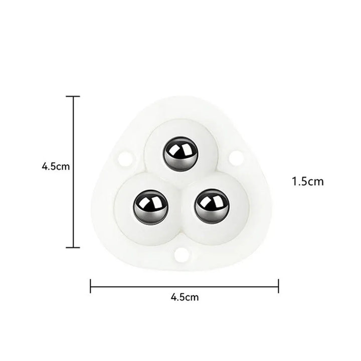 Lisslune | Self-Adhesive Full Rotating Furniture Mover Wheel Rollers