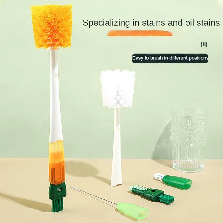 Lisslune | Ultra Scrub Multipurpose Long Arm Kitchen Brush Set