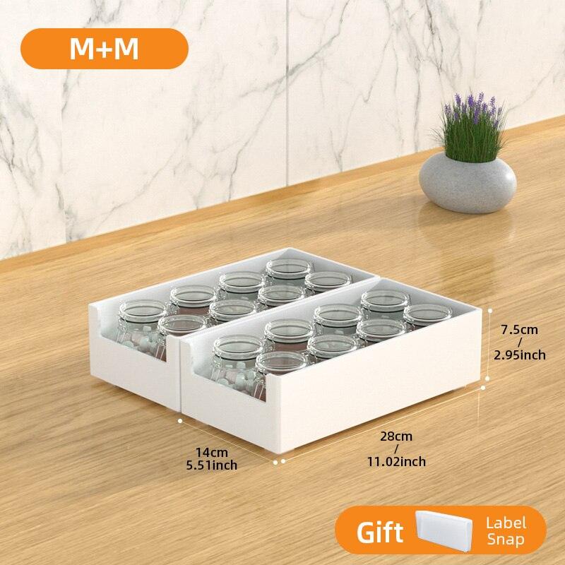 Lisslune | Stylish Kitchen Organizer Set - Modern Solution for Elegant Storage