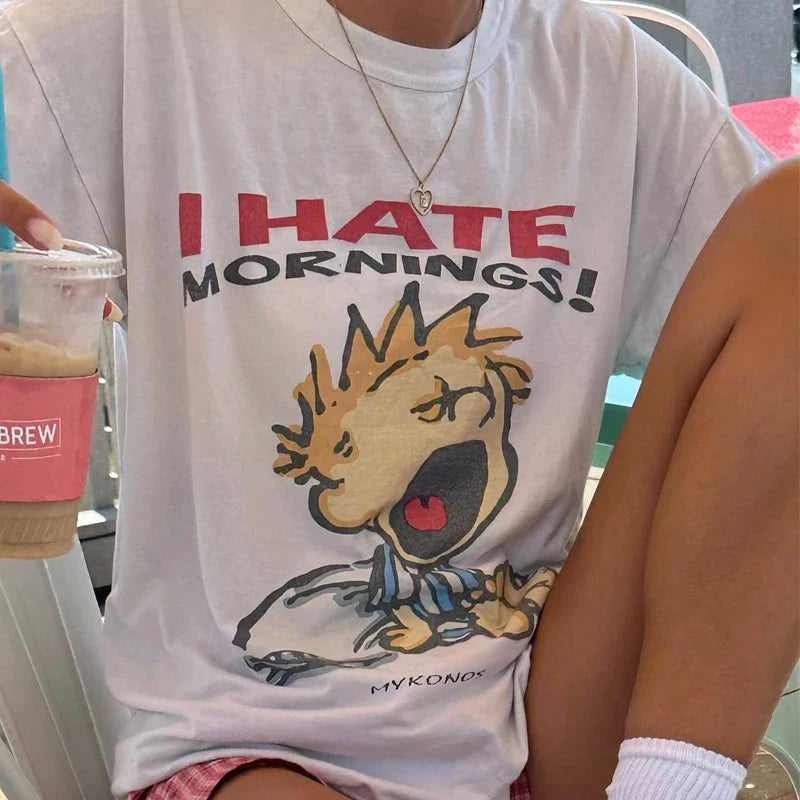 Lisslune | I Hate Mornings T-Shirt