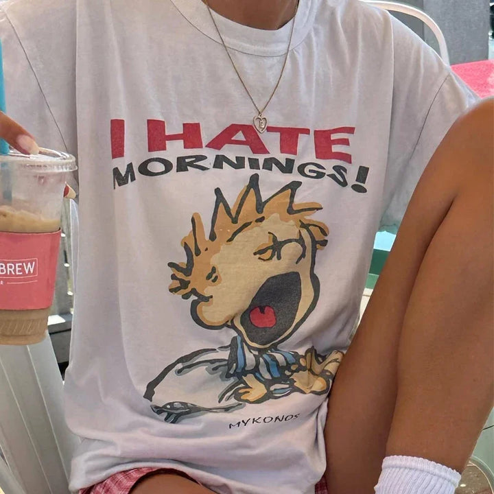 Lisslune | I Hate Mornings T-Shirt