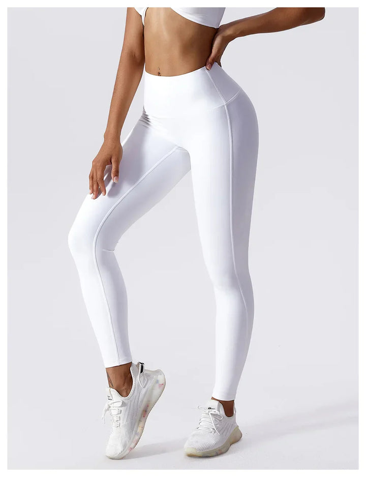 Lisslune | Breathable Push-Up Yoga Leggings with Peach Lift