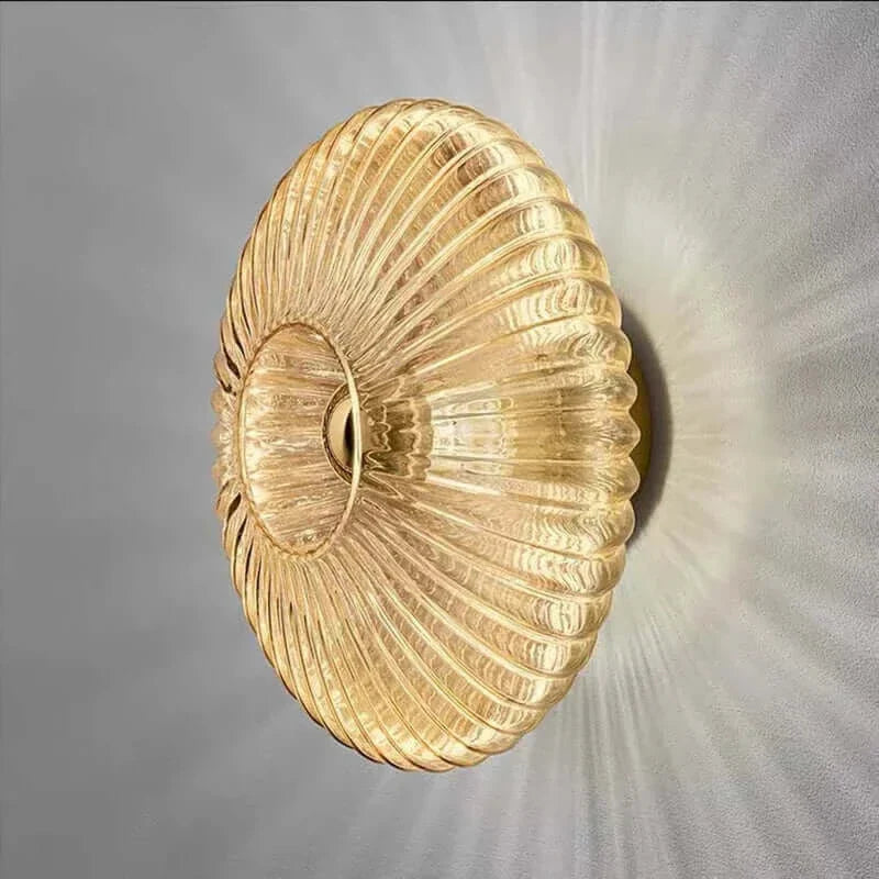 Lisslune | Radiant modern glass wall lamp