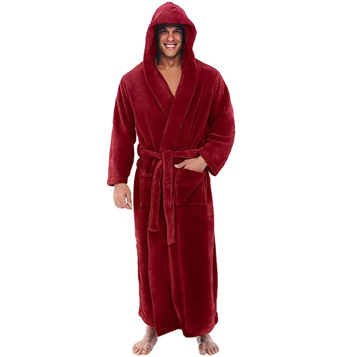 Lisslune | HoodedChill – Cozy Bathrobe for Men
