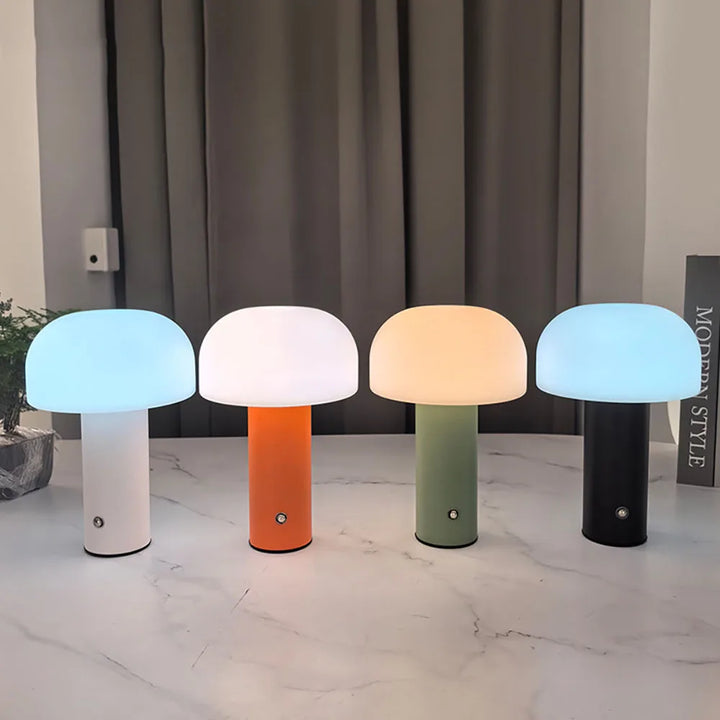 Lisslune | Dimmable Rechargeable Mushroom Light